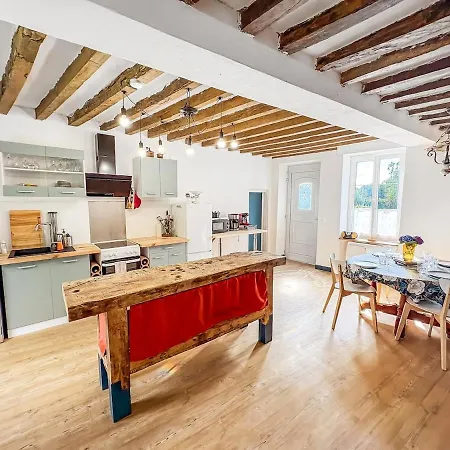 Сasa de vacaciones La Brochardière Maison Du Lac, La Ferté-macé *